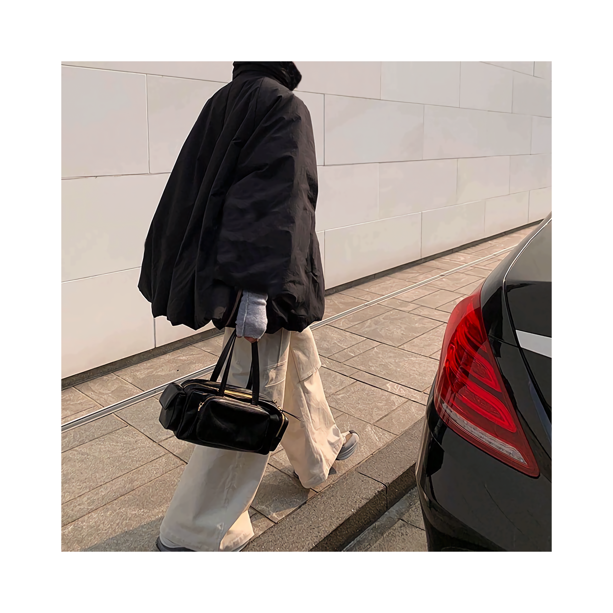 flare ball downjacket