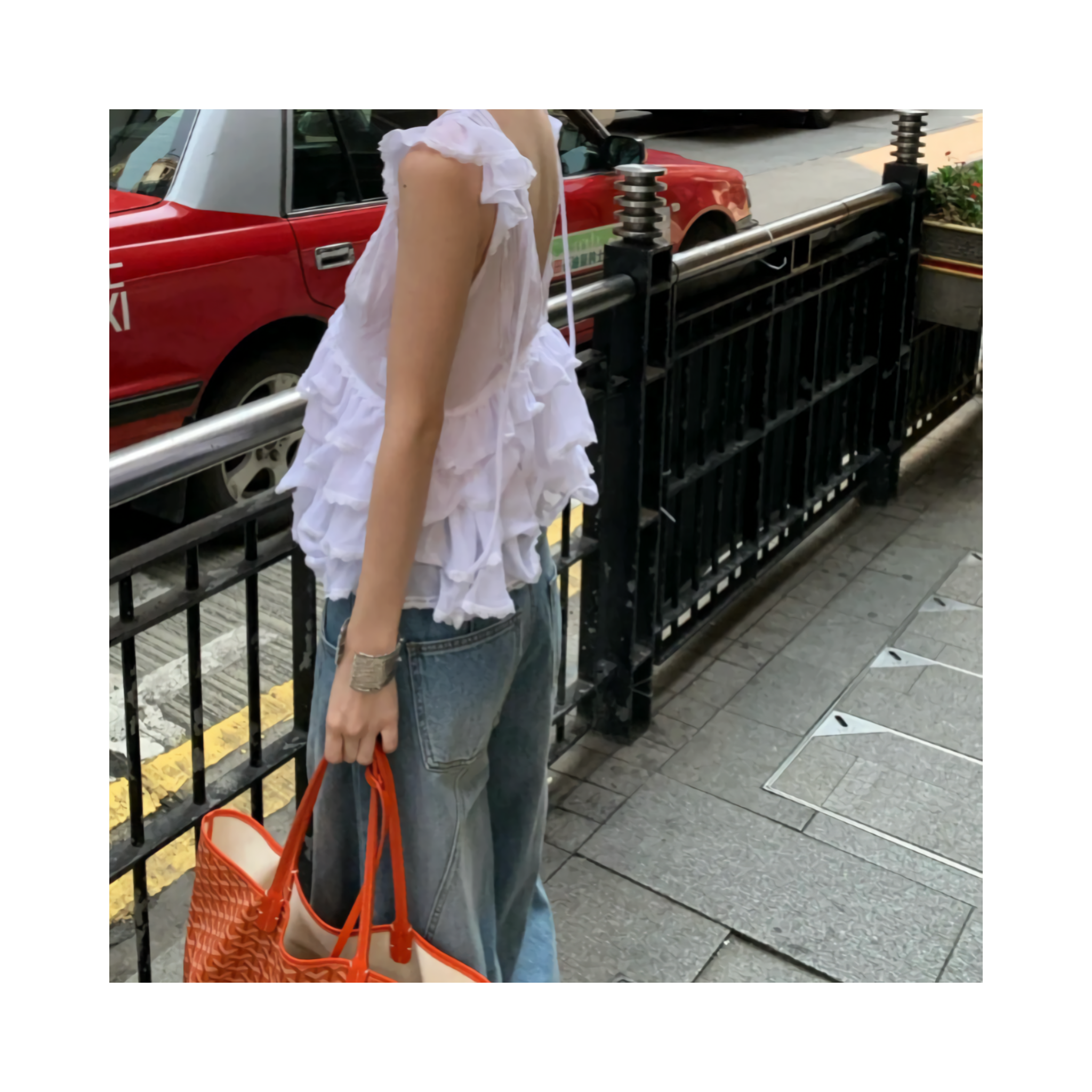 Tiered Ruffle blouse