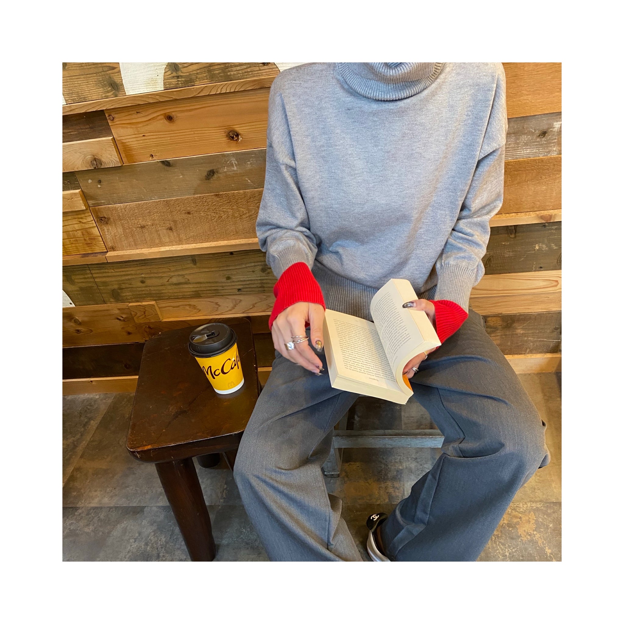 turtle pointcolorknit