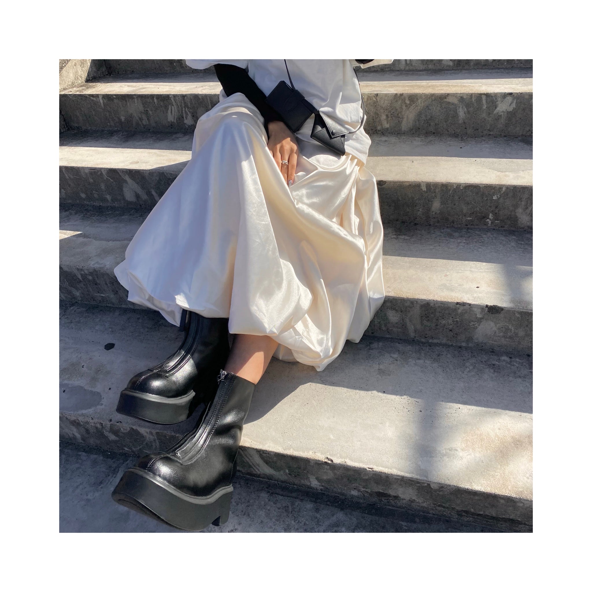 realleatherzip boots