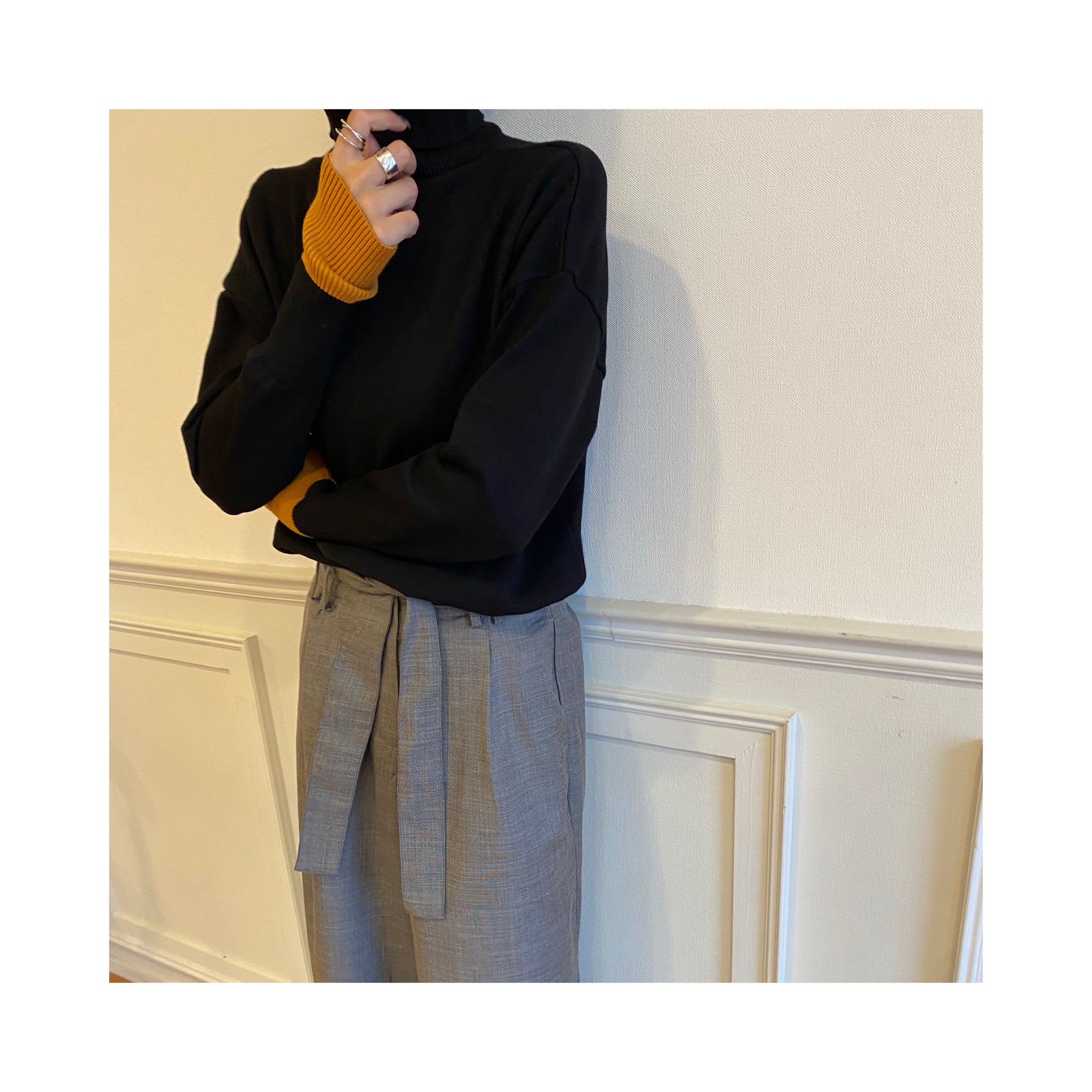 turtle pointcolorknit