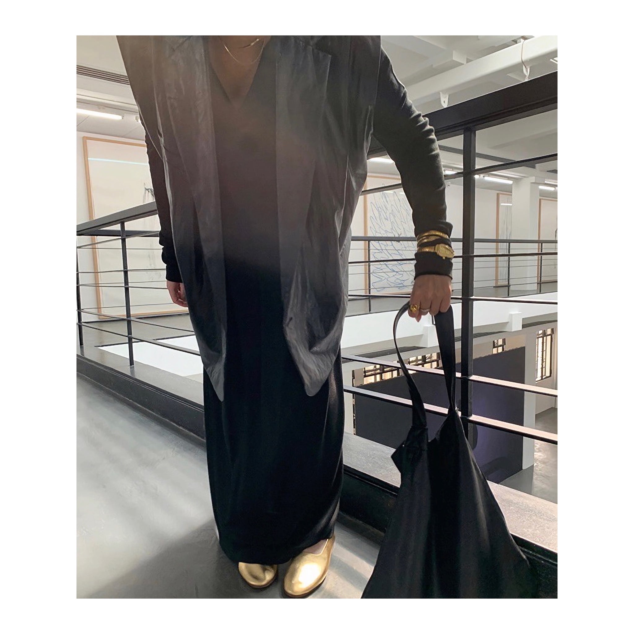 Vneck loose ONE PIECE