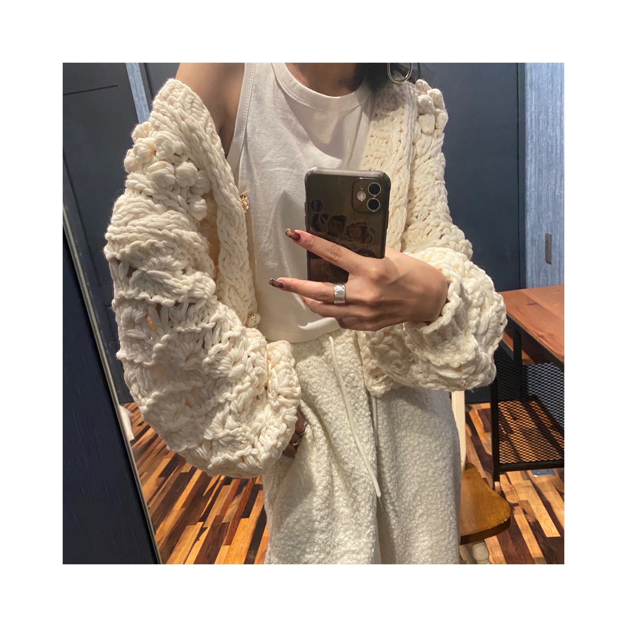 handmade cabcardigan