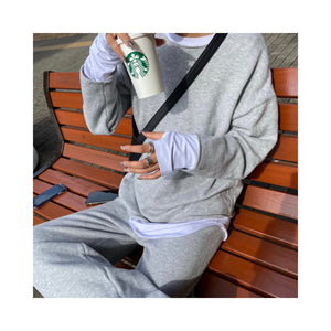 gray knitsetup