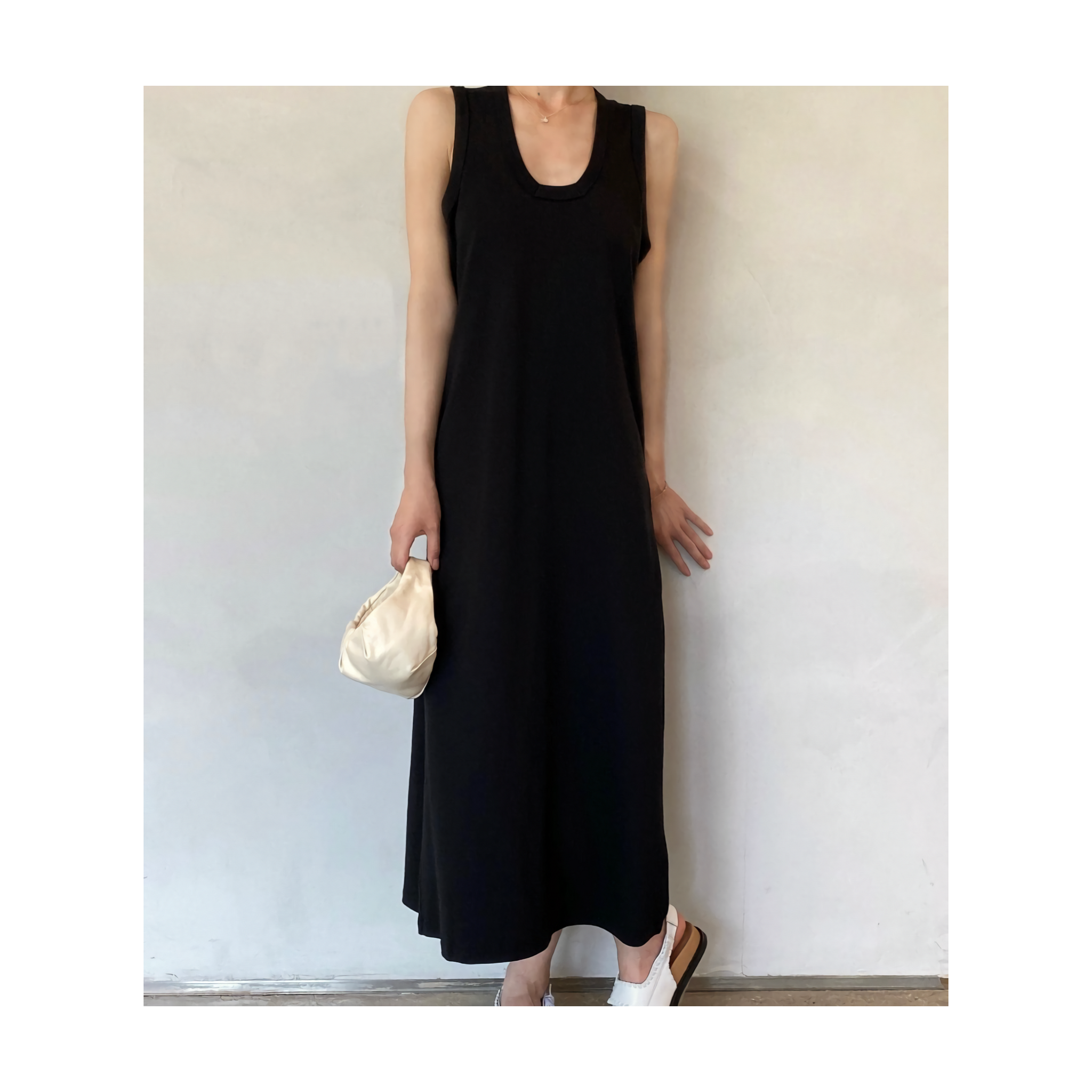 cotton long onepiece