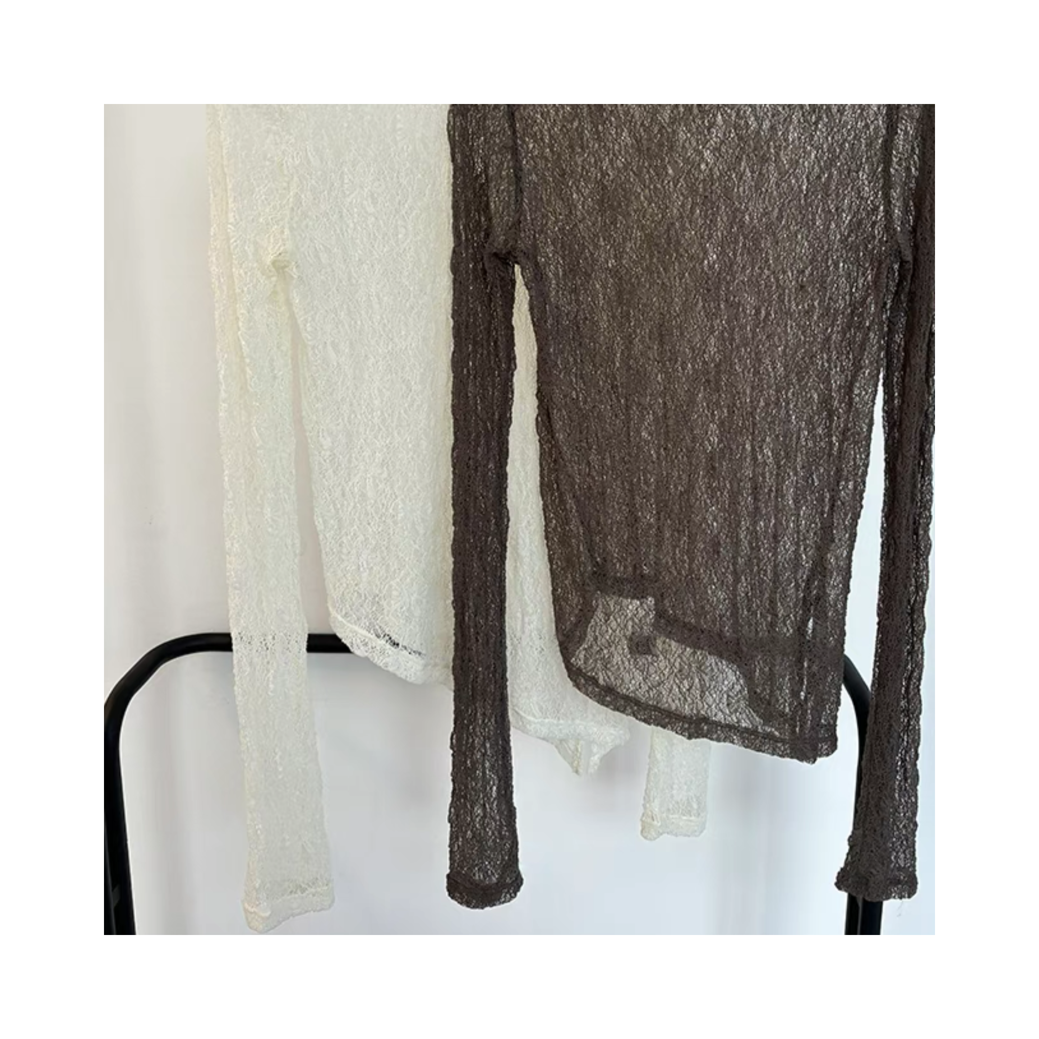 shag sheer tops