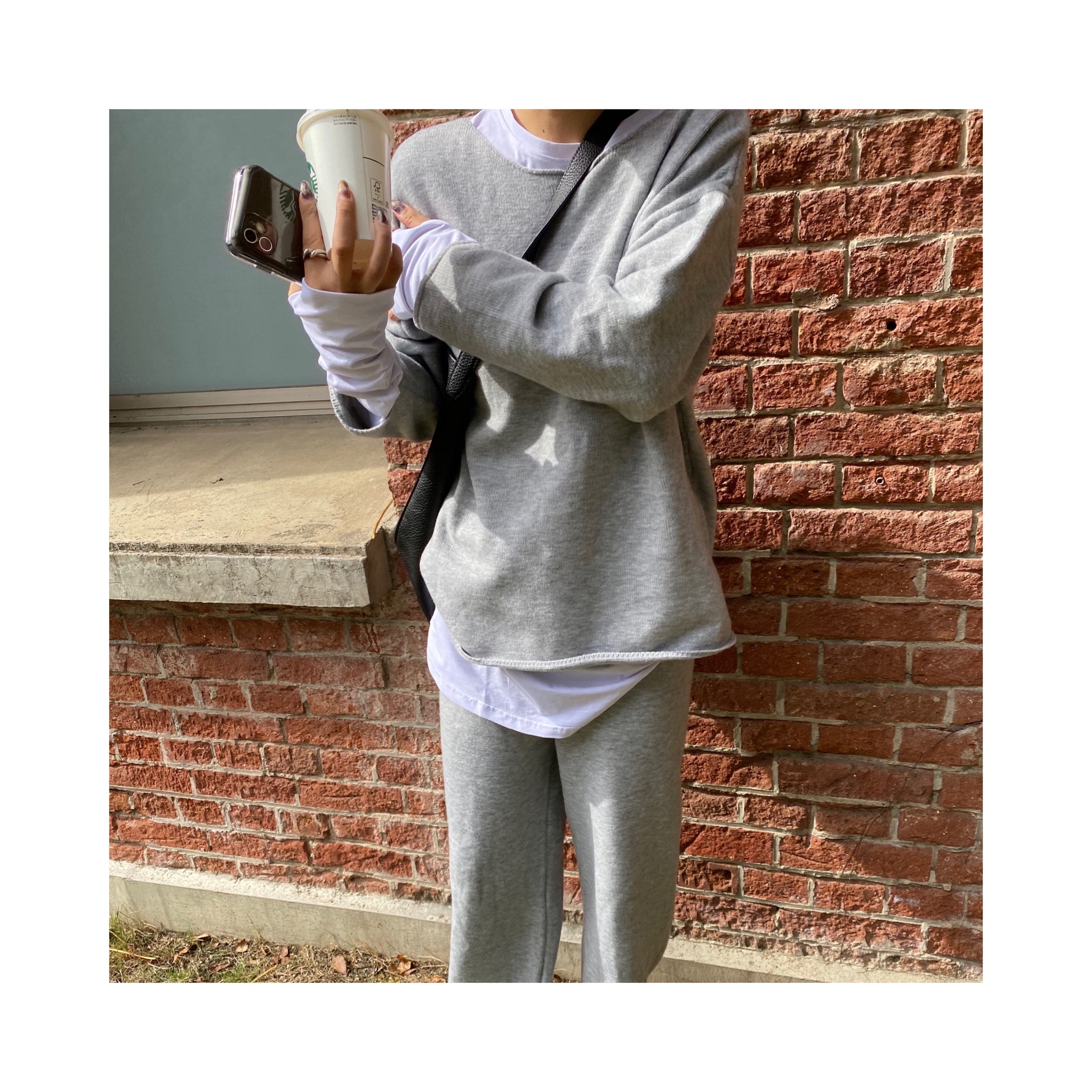 gray knitsetup