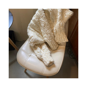 volume handmade cardigan