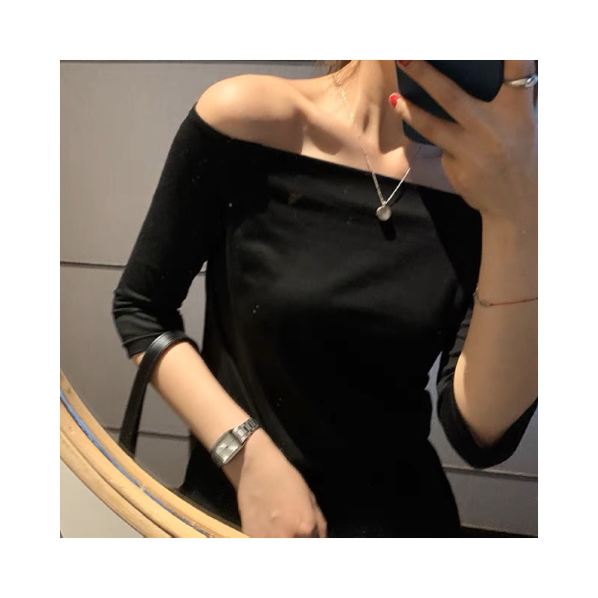 .cut offshoulder tops