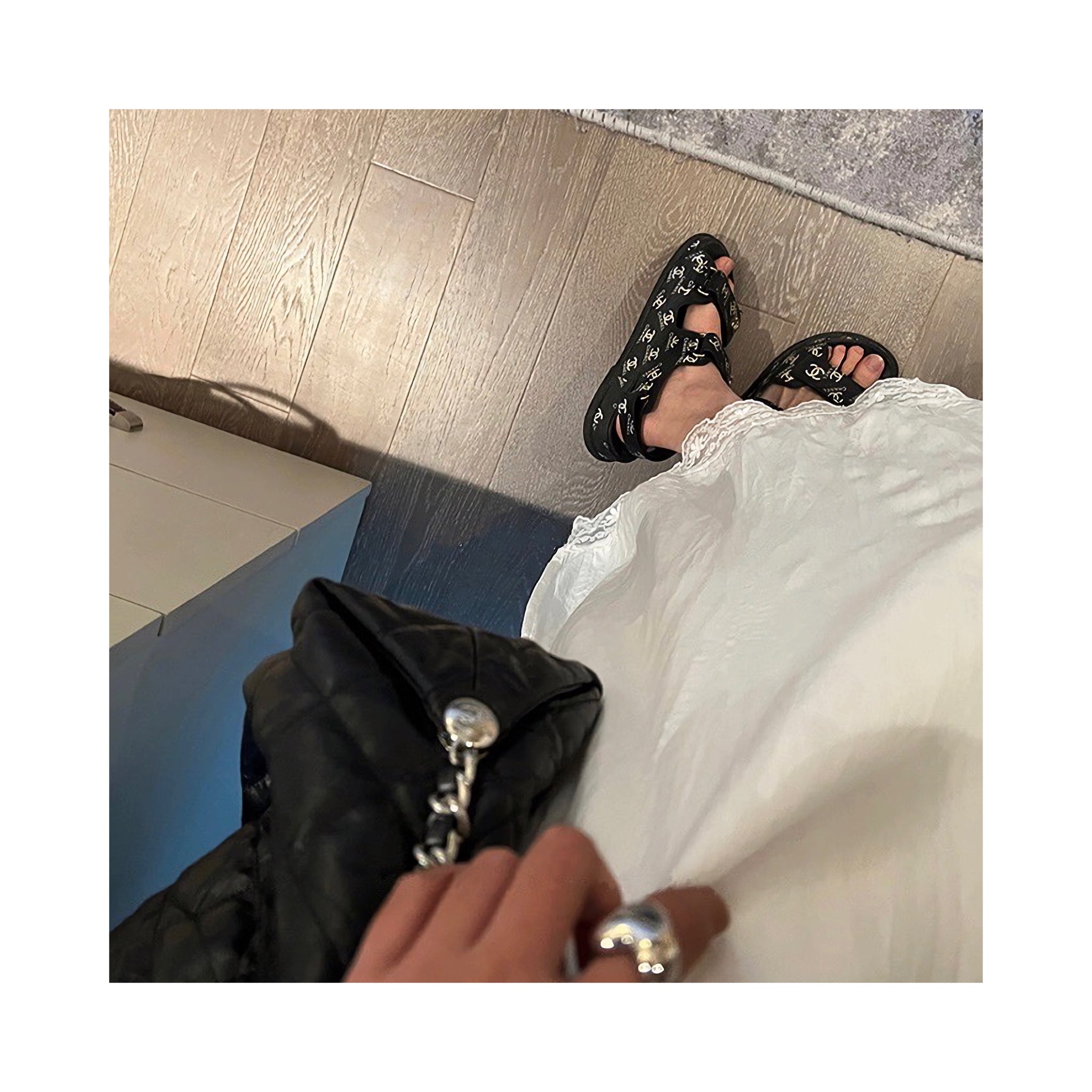 .lace long ONE PIECE