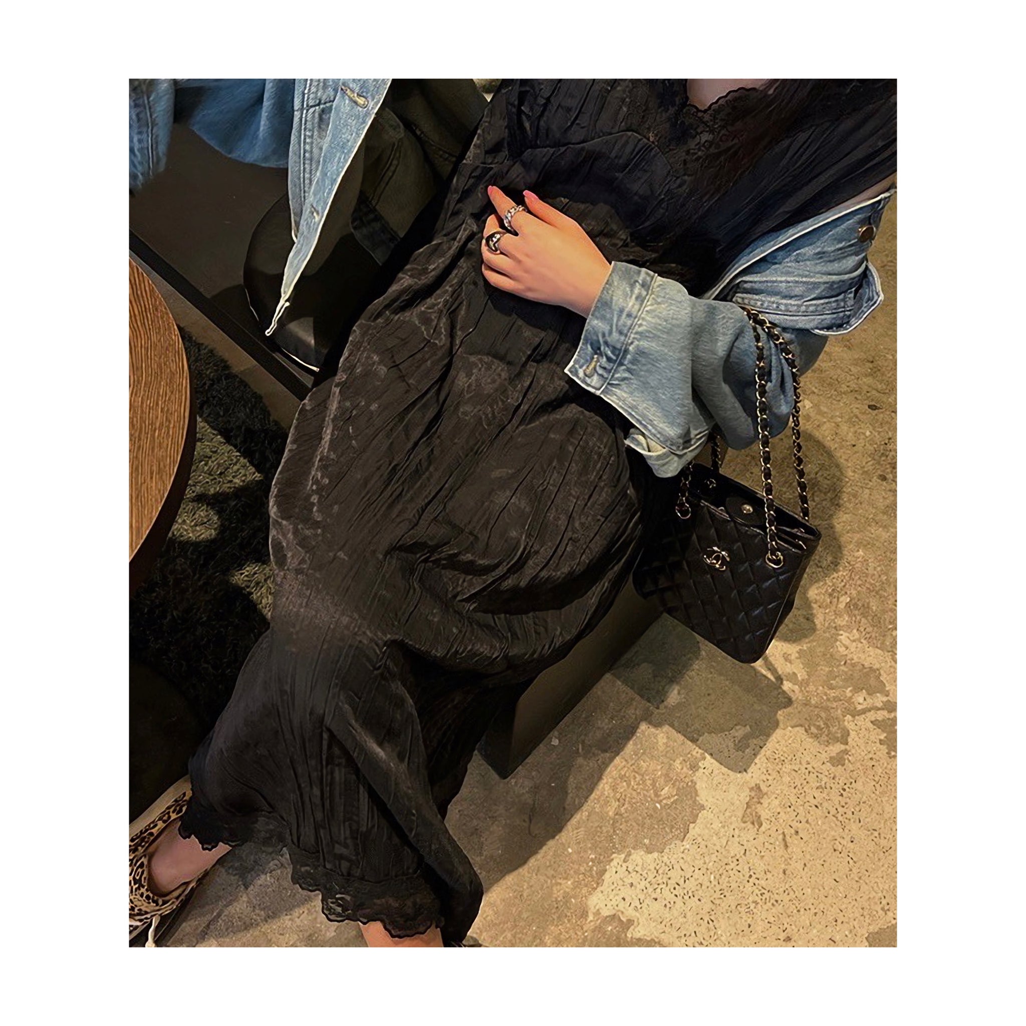 .lace long ONE PIECE