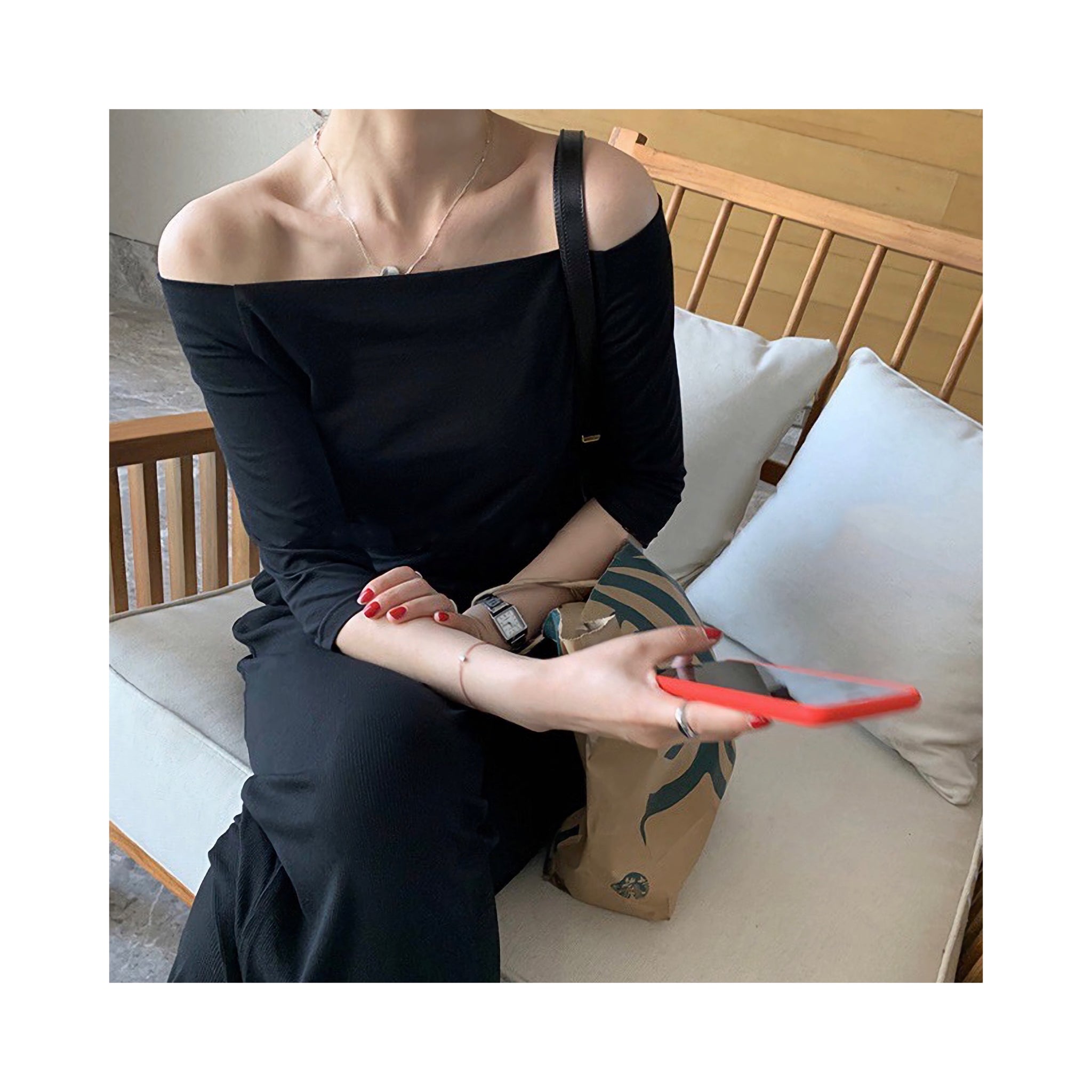 .cut offshoulder tops