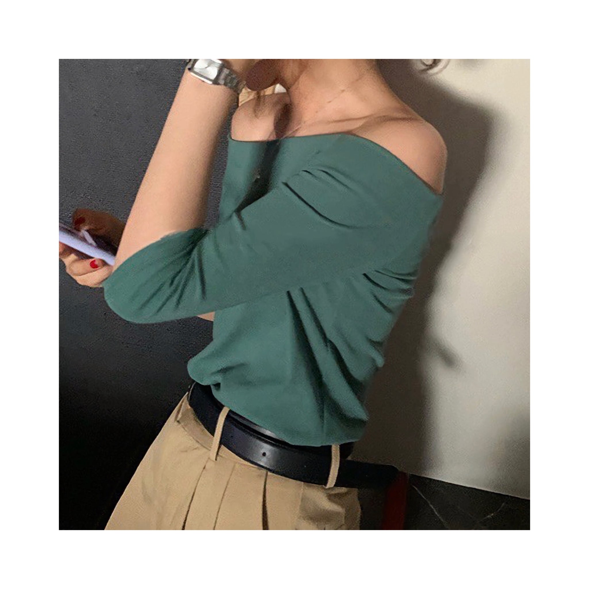 .cut offshoulder tops