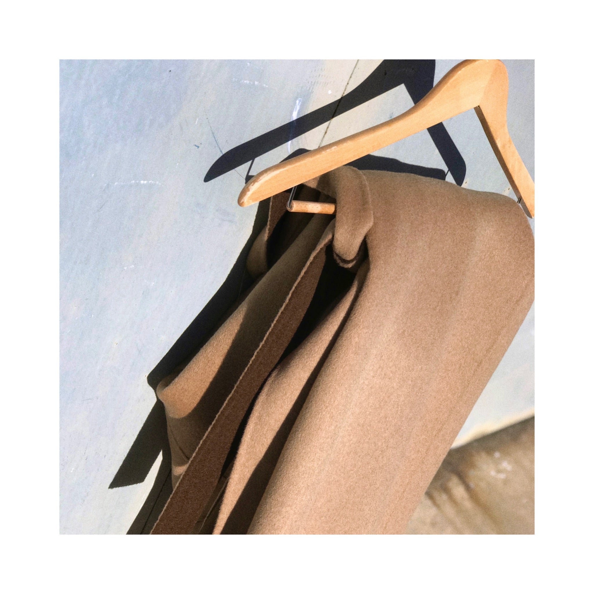 long reversible wool handmade coat