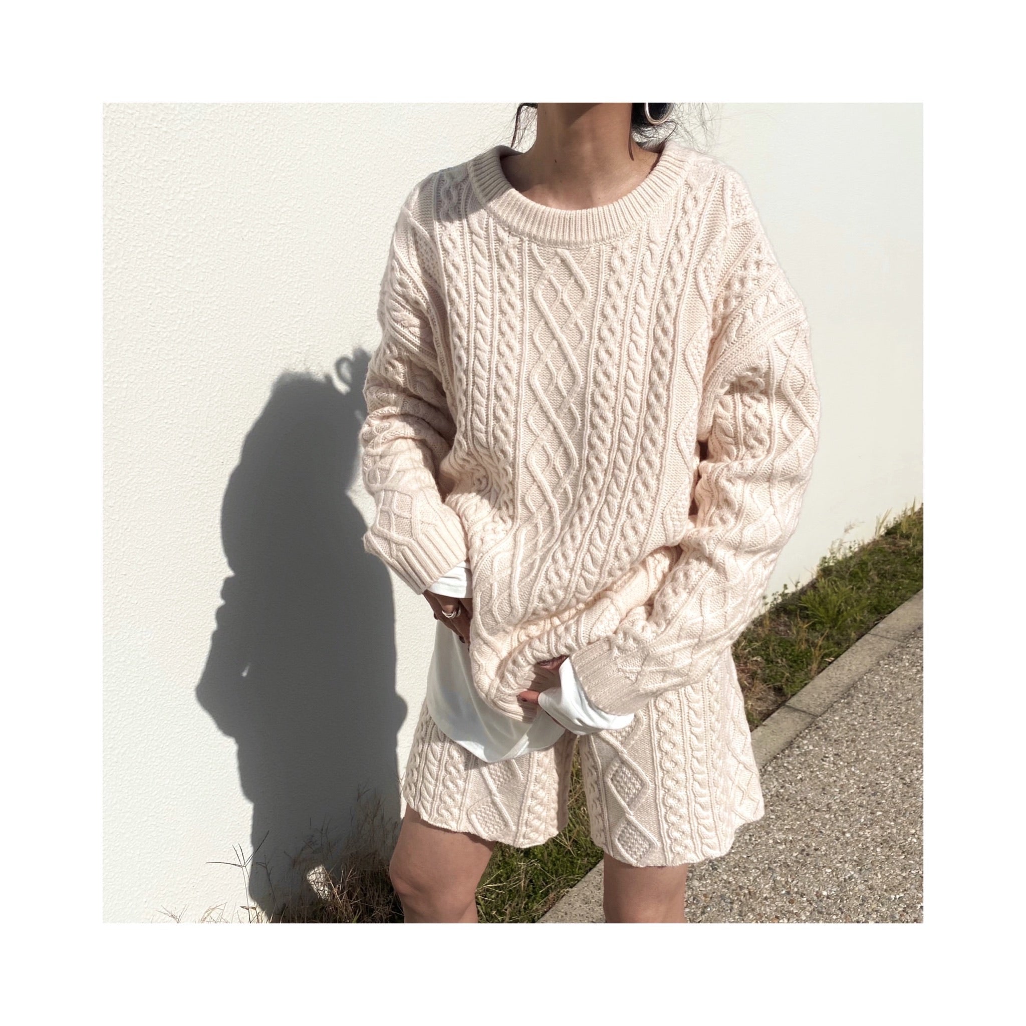 ALAIN laceup woolknit