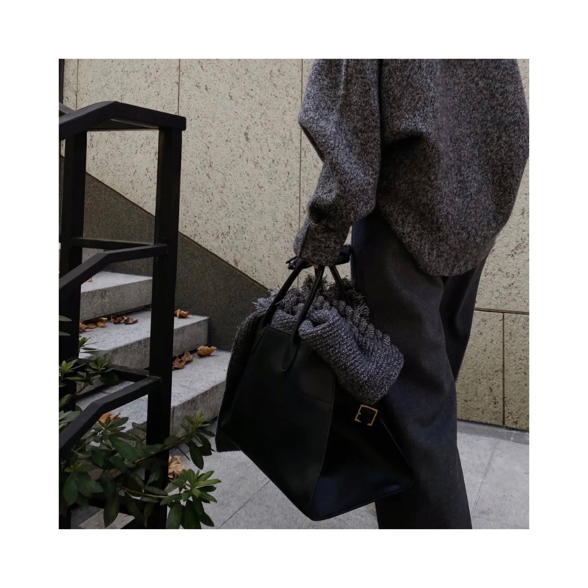 .real leather enro bag