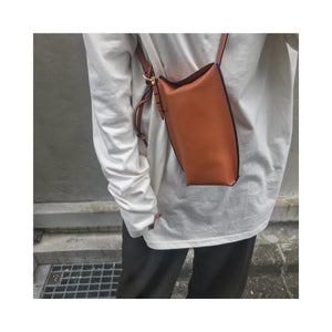 real leather pouchbag