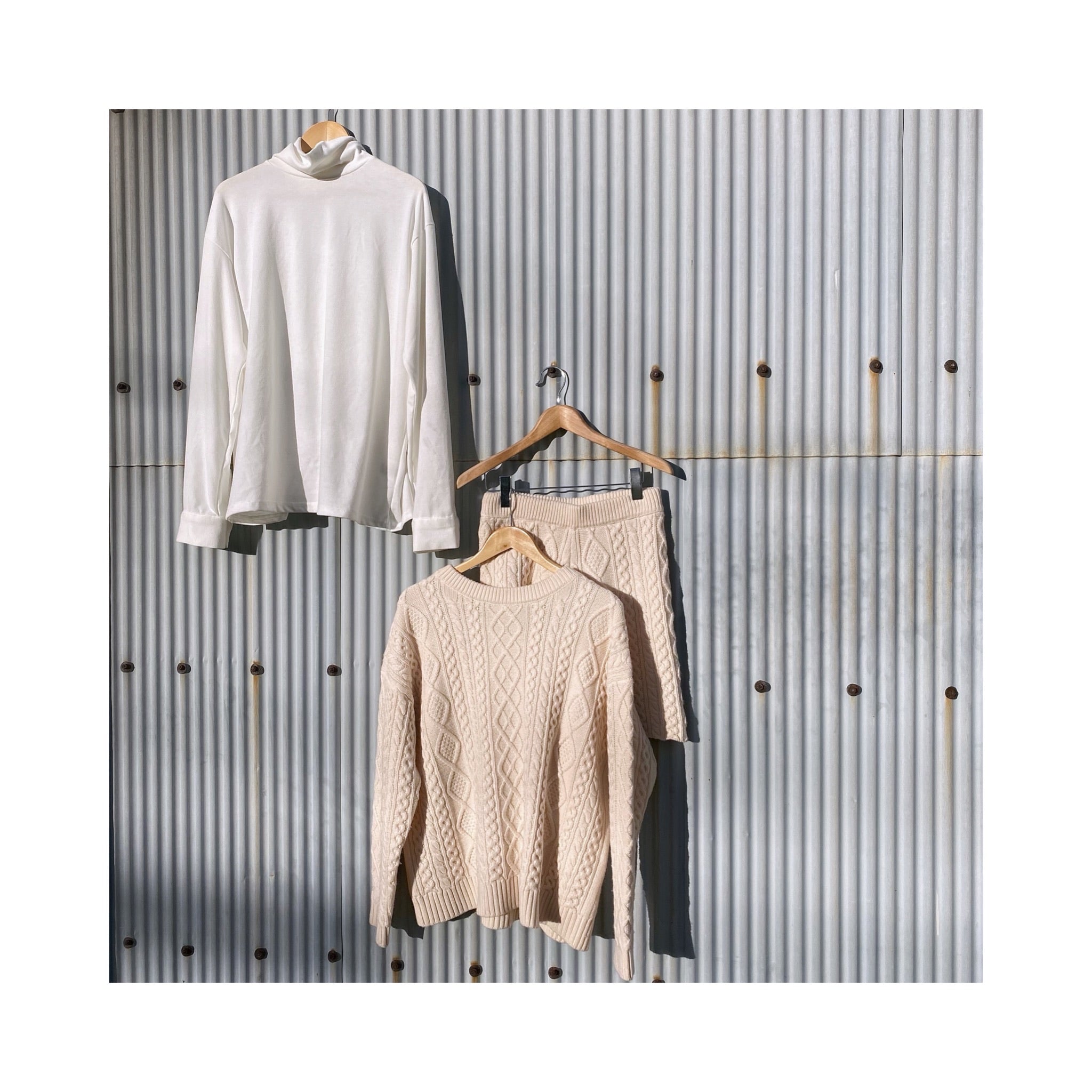 ALAIN laceup woolknit