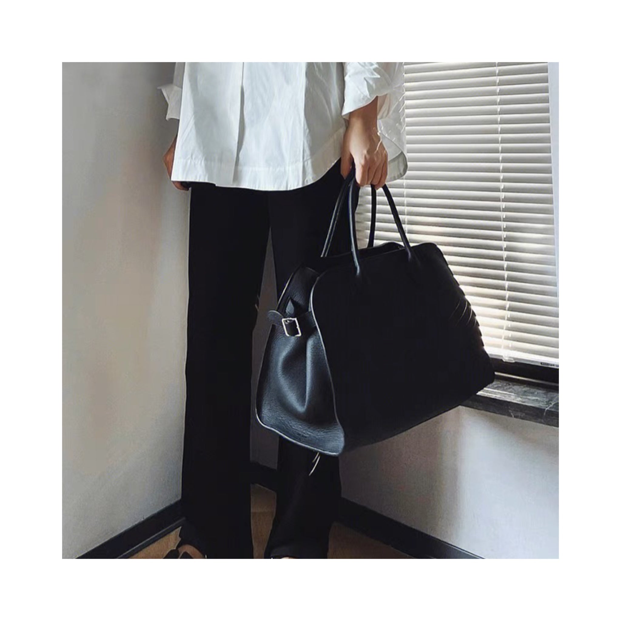 .real leather enro bag