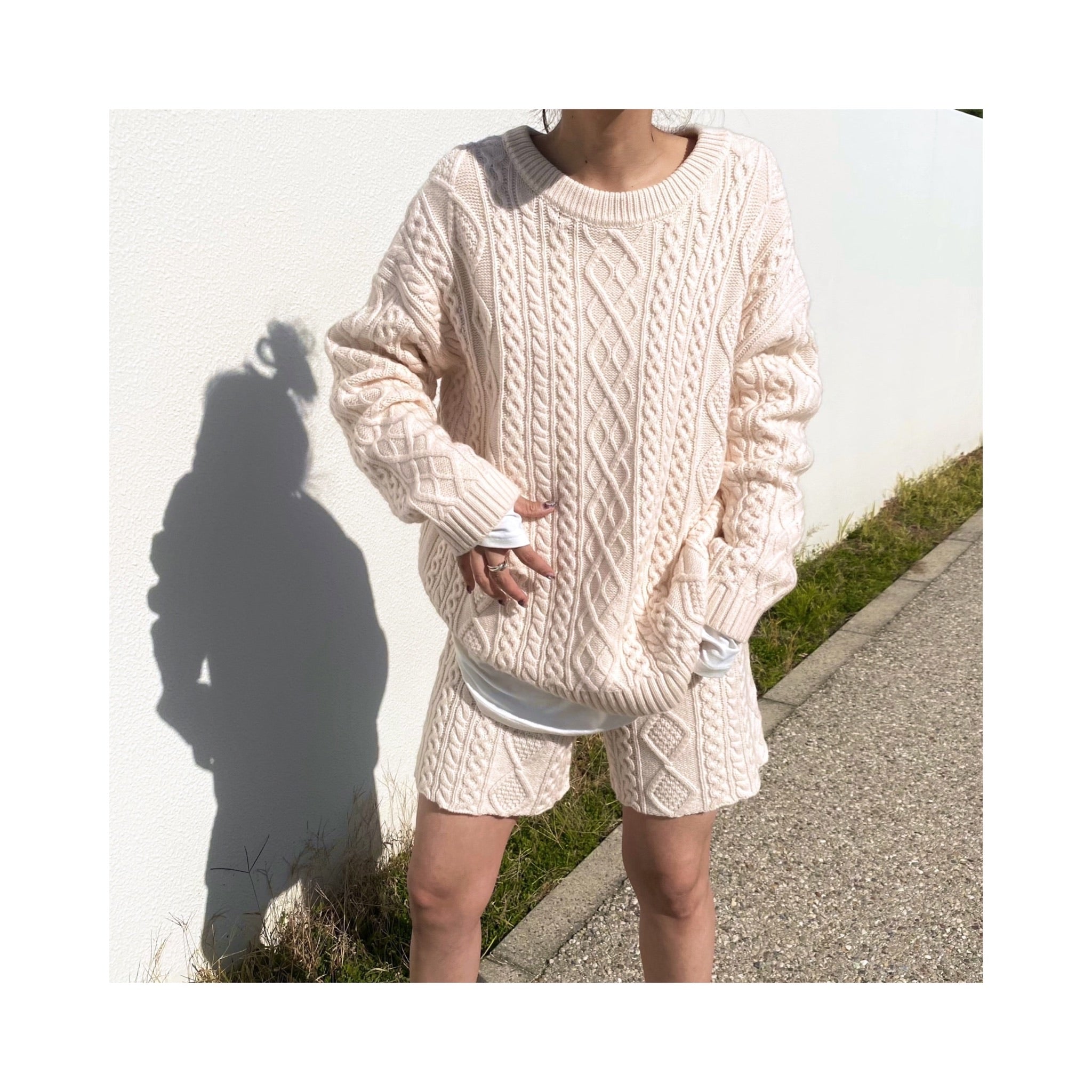 ALAIN laceup woolknit