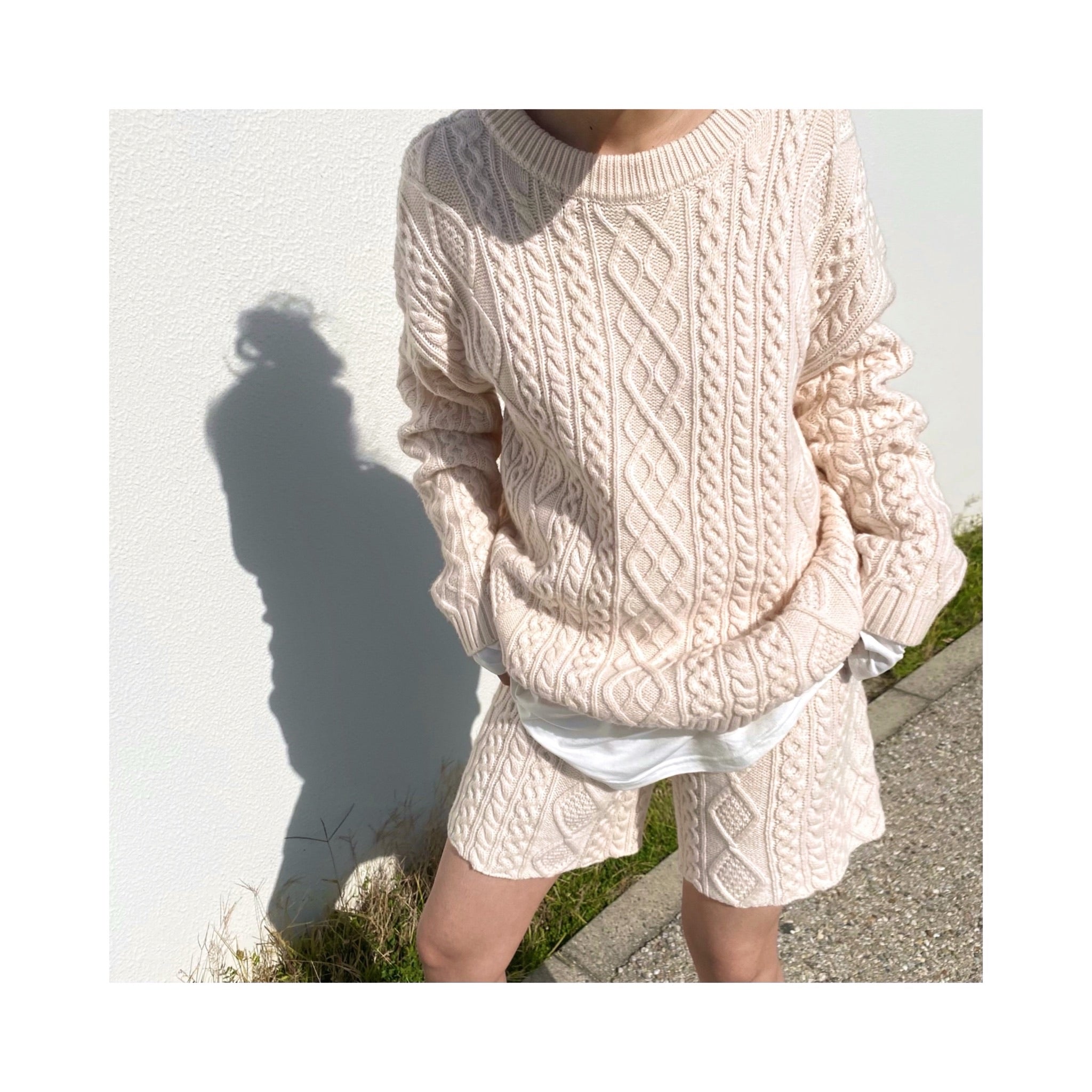 ALAIN laceup woolknit