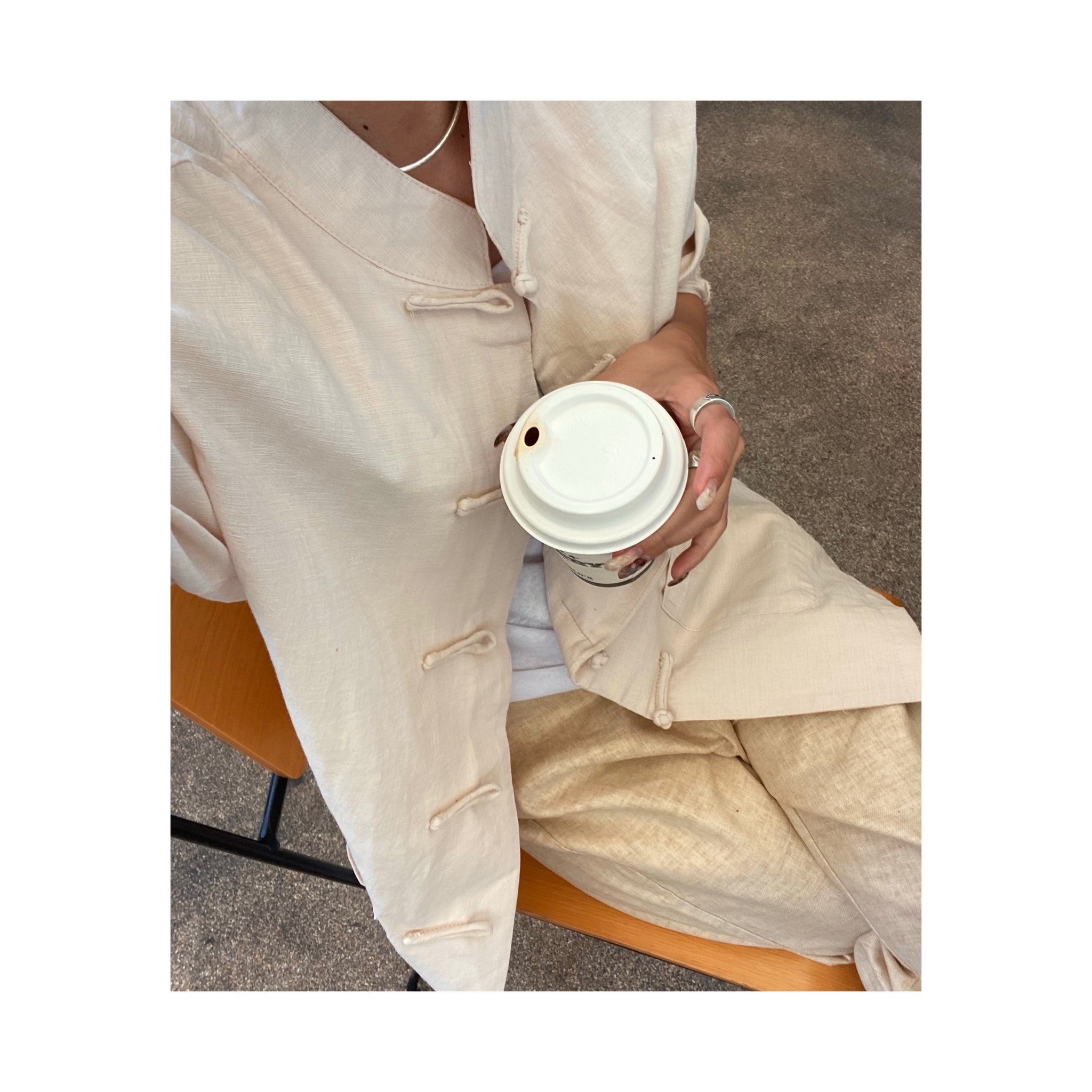 .linen china shirtout